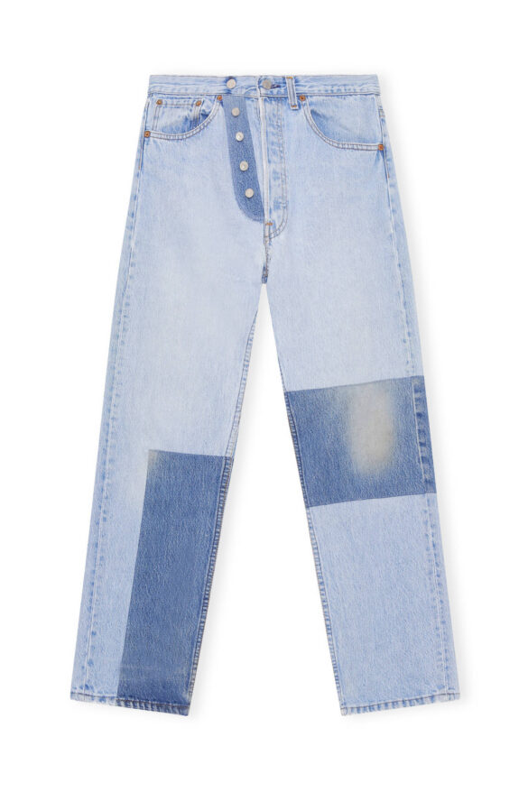 levi's x ganni baggy bootcut jeans