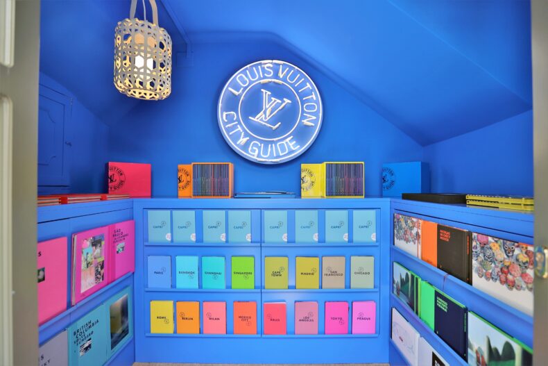 Louis Vuitton brings the librairie éphémère project in Capri - The Blonde  Salad